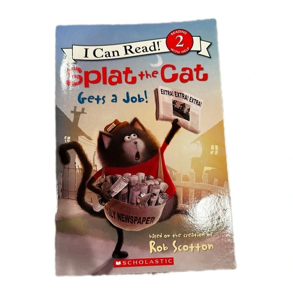 Easy Read Level 2 -4 Book Bundle Splat the Cat/ My Weird School - Picture 4 of 5